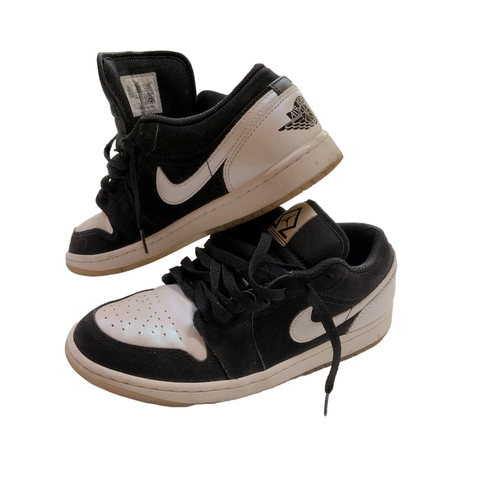AIR JORDAN 1 LOW “DIAMOND” MENS NIKE SHOE SZ 7.5